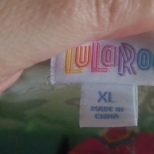 LuLaRoe Dresses - Lularoe XL mint green rose jessie LuLaRoe Dresses - Lularoe XL mint green rose jessie